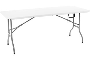 Садовый стол, белый цвет цена и информация | Столы для сада | 220.lv