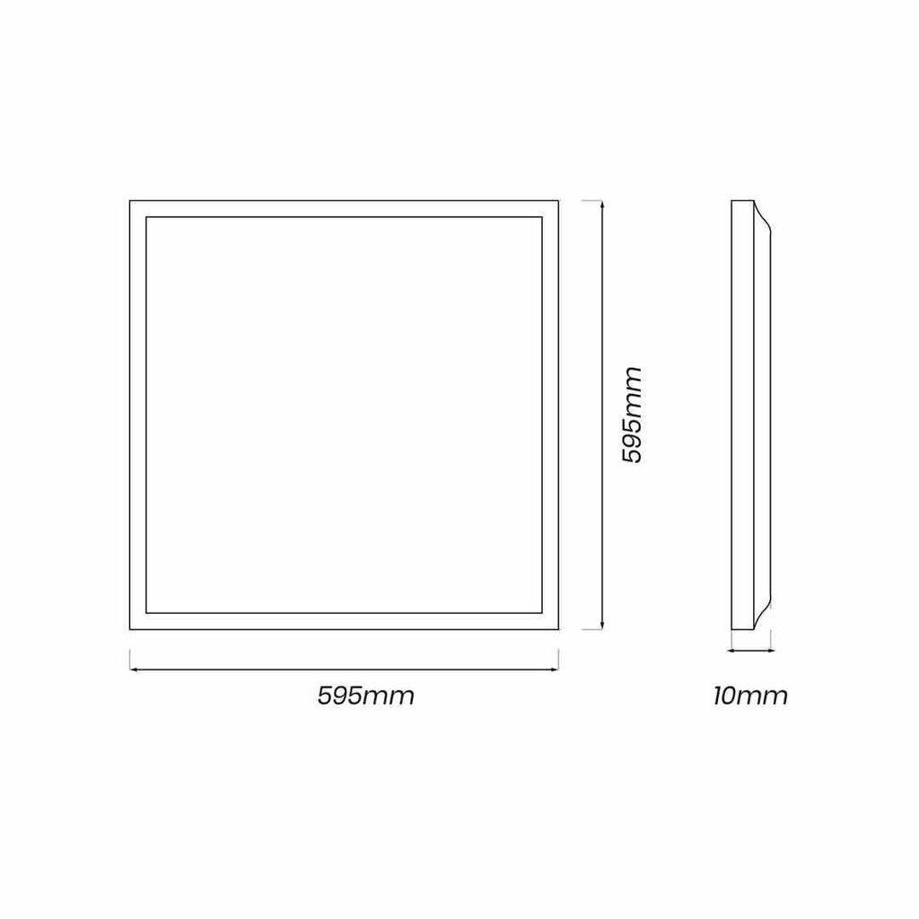 Eko-Light LED panelis Slim, 40W, neitrāls cena un informācija | Iebūvējamās lampas, LED paneļi | 220.lv