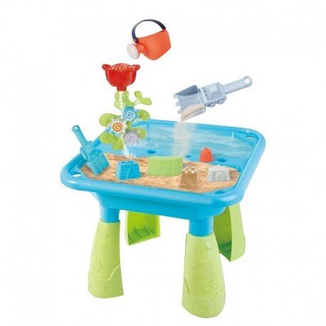 Udens un smilšu galds WOOPIE 2in1 cena un informācija | Ūdens, smilšu un pludmales rotaļlietas | 220.lv