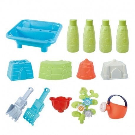 Udens un smilšu galds WOOPIE 2in1 cena un informācija | Ūdens, smilšu un pludmales rotaļlietas | 220.lv