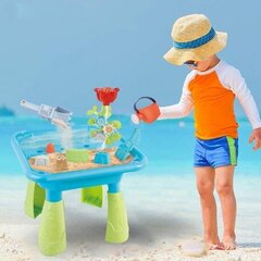 Столик для воды или песка WOOPIE 2в1, 14 э. цена и информация | Игрушки для песка, воды, пляжа | 220.lv