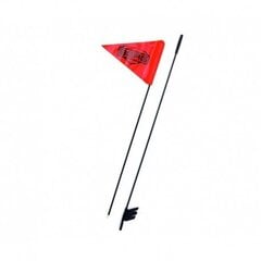 Kartinga drošības karogs ar sarkanu mastu BERG cena un informācija | Rotaļlietas zēniem | 220.lv