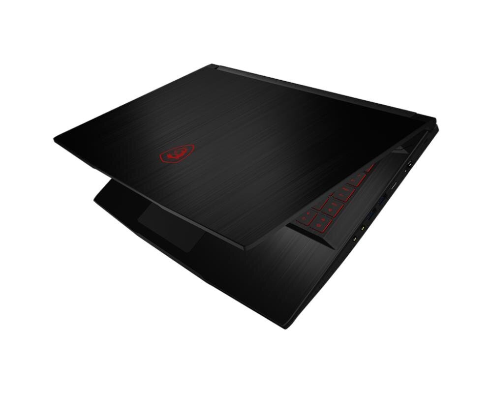 Notebook|MSI|Thin GF63 12VE|CPU i5-12450H|2000 MHz|1920x1080|RAM 16GB|DDR4|3200 MHz|SSD 512GB|NVIDIA GeForce RTX 4050|6GB|ENG|Windows 11 Home|Black|1.86 kg|GF63THIN12VE-014NL Portatīvais dators cena un informācija | Portatīvie datori | 220.lv