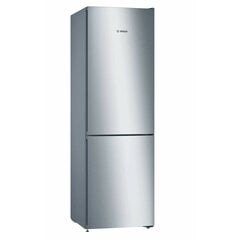 Комбинированный холодильник BOSCH KGN36VIEA  Нержавеющая сталь (186 x 60 cm) цена и информация | Холодильники | 220.lv