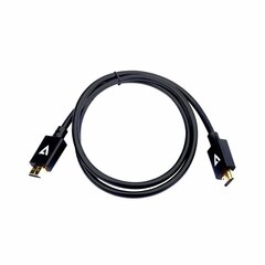 HDMI kabelis V7 V7HDMIPRO-1M-BLK, 1m cena un informācija | Kabeļi un vadi | 220.lv