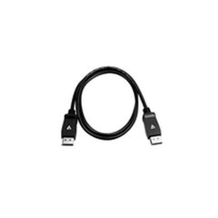 HDMI kabelis V7 V7DPPRO-1M-BLK, 1m cena un informācija | Kabeļi un vadi | 220.lv