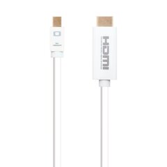 Nanocable 10.15.4002, Mini DisplayPort/HDMI/HDCP, 2 m cena un informācija | Kabeļi un vadi | 220.lv