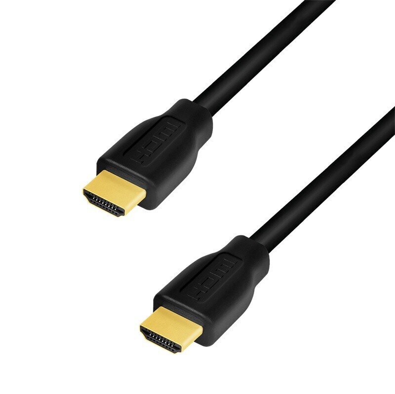 LogiLink HDMI kabelis 4K / 60Hz, 3m cena un informācija | Kabeļi un vadi | 220.lv