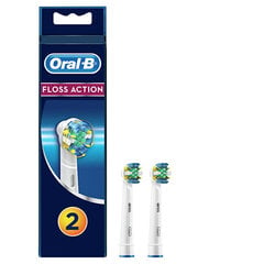 Насадка для электрической щётки Oral-B FlossAction цена и информация | Насадки для электрических зубных щеток | 220.lv