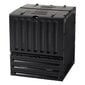 ECO-KING kompostētājs, melns 400L cena un informācija | Komposta kastes un āra konteineri | 220.lv