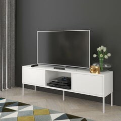 Balta moderna Dancan MIRKA kumode / 130 cm plata cena un informācija | TV galdiņi | 220.lv