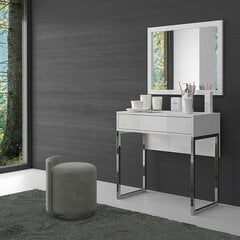 Balts moderns Dancan EVA tualetes galdiņš cena un informācija | Kosmētikas galdiņi | 220.lv