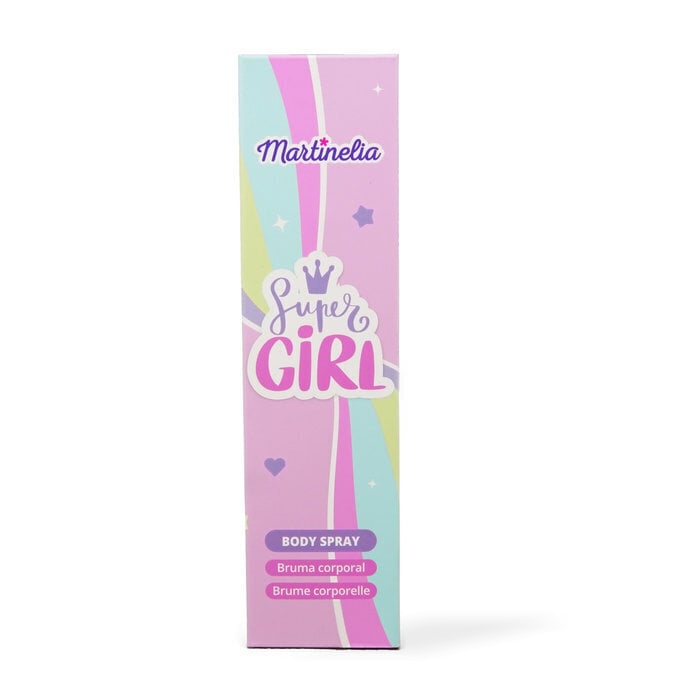 Ķermeņa sprejs meitenēm Martinelia Body spray Super girl, 210 ml цена и информация | Bērnu kosmētika, līdzekļi jaunajām māmiņām | 220.lv