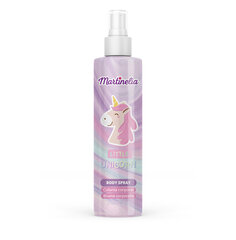 Augļu aromāta ķermeņa sprejs bērniem Martinelia Body Spray Unicorn, 210 ml cena un informācija | Bērnu kosmētika, līdzekļi jaunajām māmiņām | 220.lv