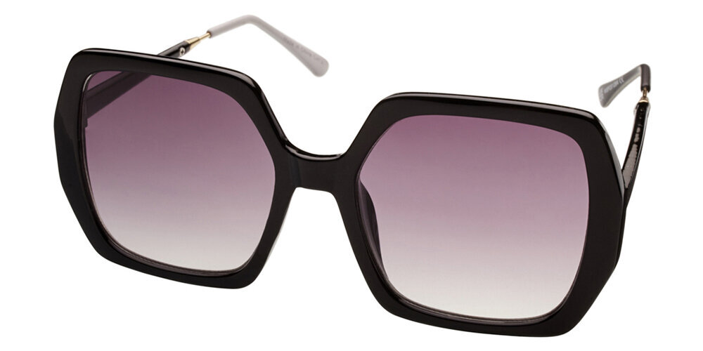 Sieviešu saulesbrilles melnas Deborah цена и информация | Saulesbrilles sievietēm | 220.lv