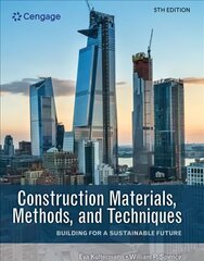 Construction Materials, Methods, and Techniques: Building for a Sustainable Future 5th edition цена и информация | Книги по социальным наукам | 220.lv