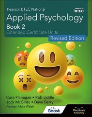Pearson BTEC National Applied Psychology: Book 2 Revised Edition cena un informācija | Sociālo zinātņu grāmatas | 220.lv