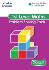 Primary Maths for Scotland First Level Problem Solving Pack: For Curriculum for Excellence Primary Maths cena un informācija | Sociālo zinātņu grāmatas | 220.lv