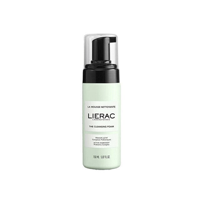 Attīrošas sejas putas visiem ādas tipiem Lierac Cleansing Facial Foam, 150 ml cena un informācija | Sejas ādas kopšana | 220.lv