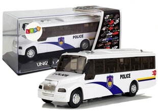 Игрушечный полицейский автобус, белый цена и информация | Игрушки для мальчиков | 220.lv