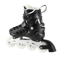 Skritļslidas / Hokeja slidas NH10905 4in1 BLACK LED SIZE M(35-38) NILS EXTREME цена и информация | Коньки | 220.lv