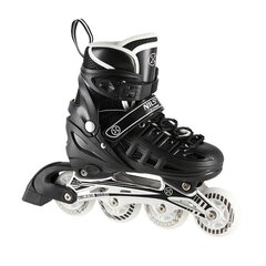 Skritļslidas / Hokeja slidas NH10905 4in1 BLACK LED SIZE M(35-38) NILS EXTREME cena un informācija | Nils Extreme Sports, tūrisms un atpūta | 220.lv