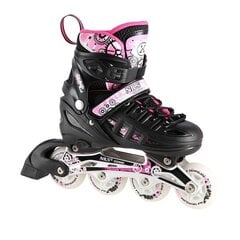 Skritļslidas / Hokeja slidas NH10905 4in1 PINK LED SIZE S(31-34) NILS EXTREME cena un informācija | Slidas | 220.lv