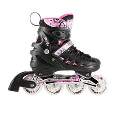 Skritļslidas / Hokeja slidas NH10905 4in1 PINK LED SIZE M(35-38) NILS EXTREME cena un informācija | Nils Extreme Sports, tūrisms un atpūta | 220.lv