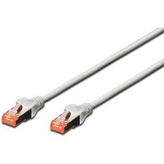Жесткий сетевой кабель FTP кат. 6 Ewent Серый цена и информация | Кабели и провода | 220.lv