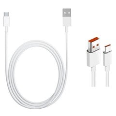 Xiaomi Original Type C 6A Data Cable White (Bulk) цена и информация | Кабели и провода | 220.lv