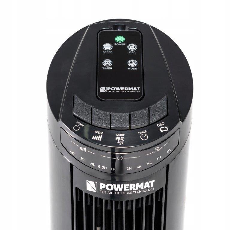 Ventilators Powermat Tower-75, 70W cena un informācija | Ventilatori | 220.lv