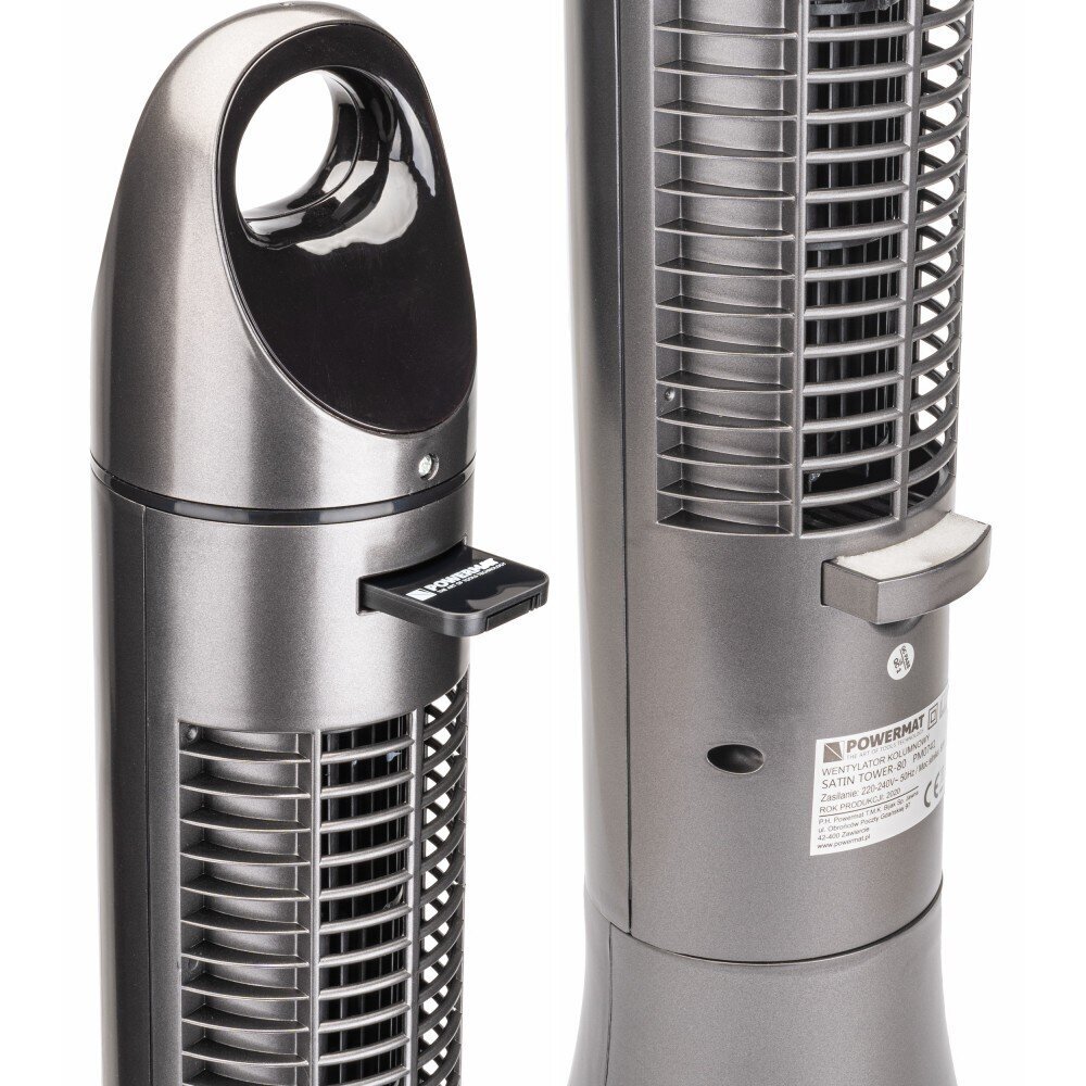 Ventilators Powermat Tower-80, 80W cena un informācija | Ventilatori | 220.lv