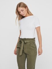 Vero Moda женская футболка 10231753*07, белый 5715096415359 цена и информация | Футболка женская | 220.lv