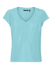 Vero Moda sieviešu t-krekls 10285613*01, gaiši zils/limp 5715417038649 cena un informācija | T-krekli sievietēm | 220.lv