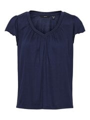 Vero Moda женская футболка 10285613*03, тёмно-синий 5715417038656 цена и информация | Женские футболки | 220.lv