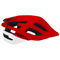 Ķivere Rock Machine MTB Race Red/White S/M (54-58 cm) cena un informācija | Ķiveres | 220.lv