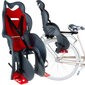Velosipēda sēdeklis, bagāžnieks velosipēds, krāsa: melna, sarkana, HTP Design SANBAS P (5222) цена и информация | Bērnu velosipēdu sēdeklīši | 220.lv