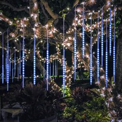 BlueFire Ziemassvētku lampiņas, 50 cm, 540 LED, zila gaisma, 10 gab. cena un informācija | Ziemassvētku lampiņas, LED virtenes | 220.lv