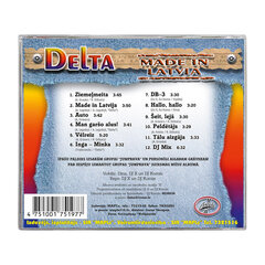 CD DELTA - "MADE IN LATVIA" cena un informācija | Vinila plates, CD, DVD | 220.lv