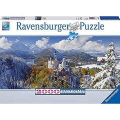 Puzle Ravensburger Neuschwanstein, 2000 d. cena un informācija | Puzles, 3D puzles | 220.lv