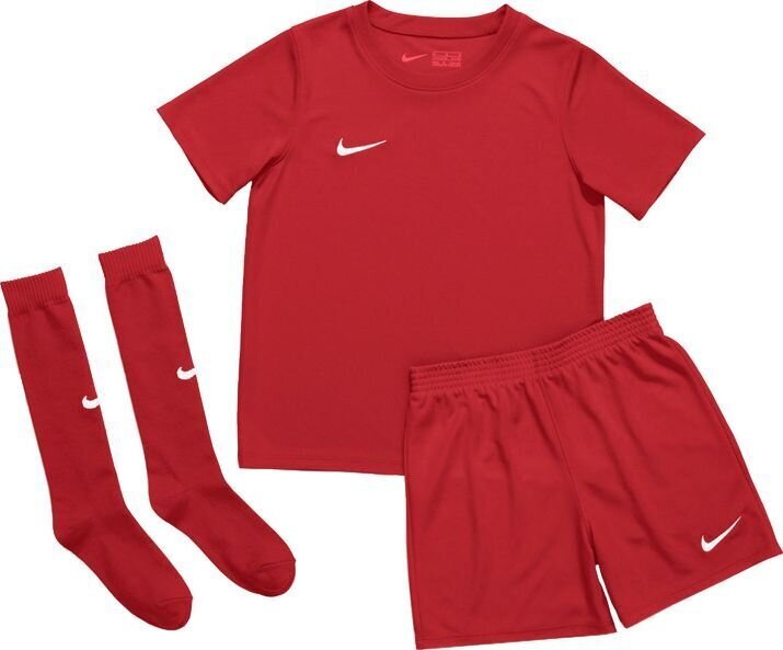 Komplekts bērniem Nike JR Dry Park 20, sarkans cena un informācija | Futbola formas un citas preces | 220.lv