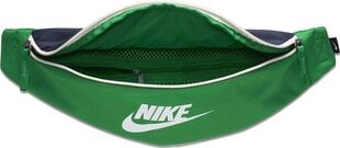 Поясная сумка Nike Heritage Hip Pack BA5750 311, зеленая цена и информация | Спортивные сумки и рюкзаки | 220.lv