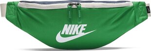 Поясная сумка Nike Heritage Hip Pack BA5750 311, зеленая цена и информация | Спортивные сумки и рюкзаки | 220.lv