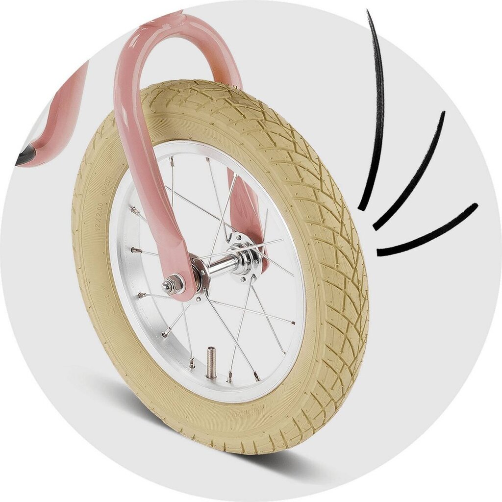 Balansa velosipēds Puky LR XL Br Classicf, rozā cena un informācija | Balansa velosipēdi | 220.lv