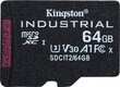 Kingston SDCIT2/64GBSP microSDXC, 64GB цена и информация | Atmiņas kartes fotokamerām | 220.lv