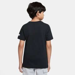 Футболка для мальчиков Nike Sportswear Jr DO1821 010, черная цена и информация | Рубашки для мальчиков | 220.lv