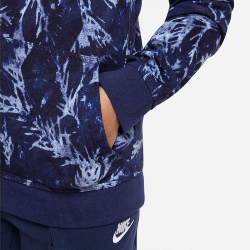 Džemperis zēniem Nike Sportswear Washed Jr DO6495 410, zils cena un informācija | Zēnu jakas, džemperi, žaketes, vestes | 220.lv