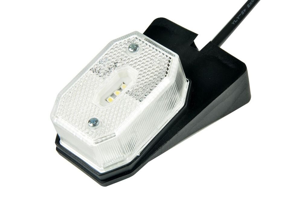 Balts piekabes gabarītlukturis LED FT-001 BI Fristom cena un informācija | Piekabes un to piederumi | 220.lv