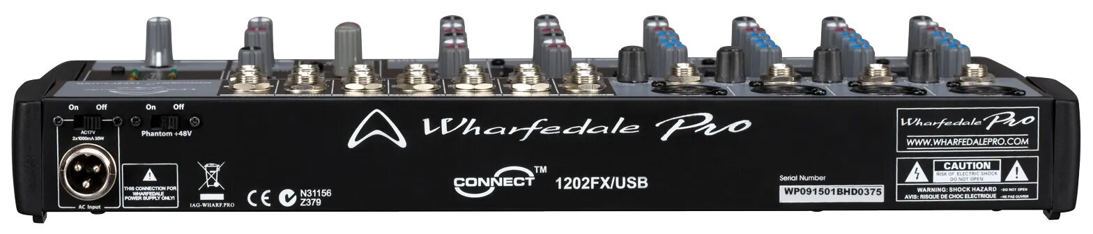 Wharfedale Connect 1202USB/FX цена и информация | Dj pultis | 220.lv