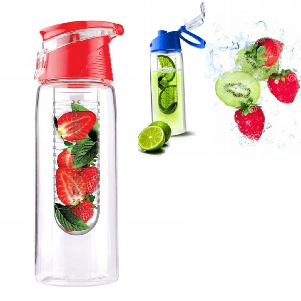 Ūdens pudele ar augļu konteineri 700ml цена и информация | Ūdens pudeles | 220.lv